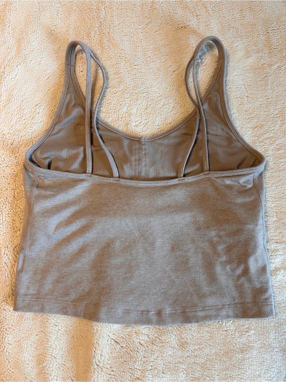 Vuori gray crop tank M - Picture 2 of 3